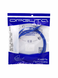 Патч-корд интернет кабель RJ-45 категория Cat6, 3 метра Орбита OT-PCC21